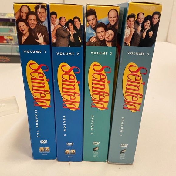 Seinfeld DVD 1,2,3,4 & 6 Seasons - Picture 1 of 2